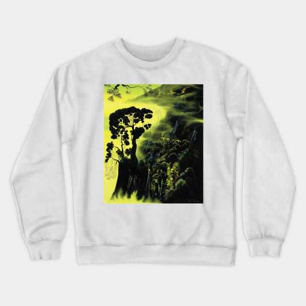 Eyvind Earle Crewneck Sweatshirt by QualityArtFirst